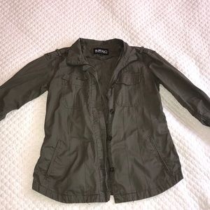 Lighter olive creen parka